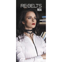 Чокер два оборота Noa Rebelts, черный, OS