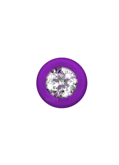 Анальная цепочка с кристаллом Lola Games Emotions Chummy, фиолетовый от IntimShop
