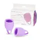 Набор менструальных чаш Lola Games Natural Wellness Orchid, 2 шт, сиреневый