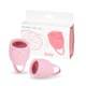 Набор менструальных чаш Lola Games Natural Wellness Magnolia, 2 шт, розовый