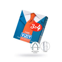 Презервативы Vizit Large, увеличенного размера, 3 шт
