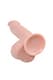 Фаллоимитатор с подвижной кожей и фиксацией формы Toyfa RealStick My Babe My Sweety 21.5 см, телесный