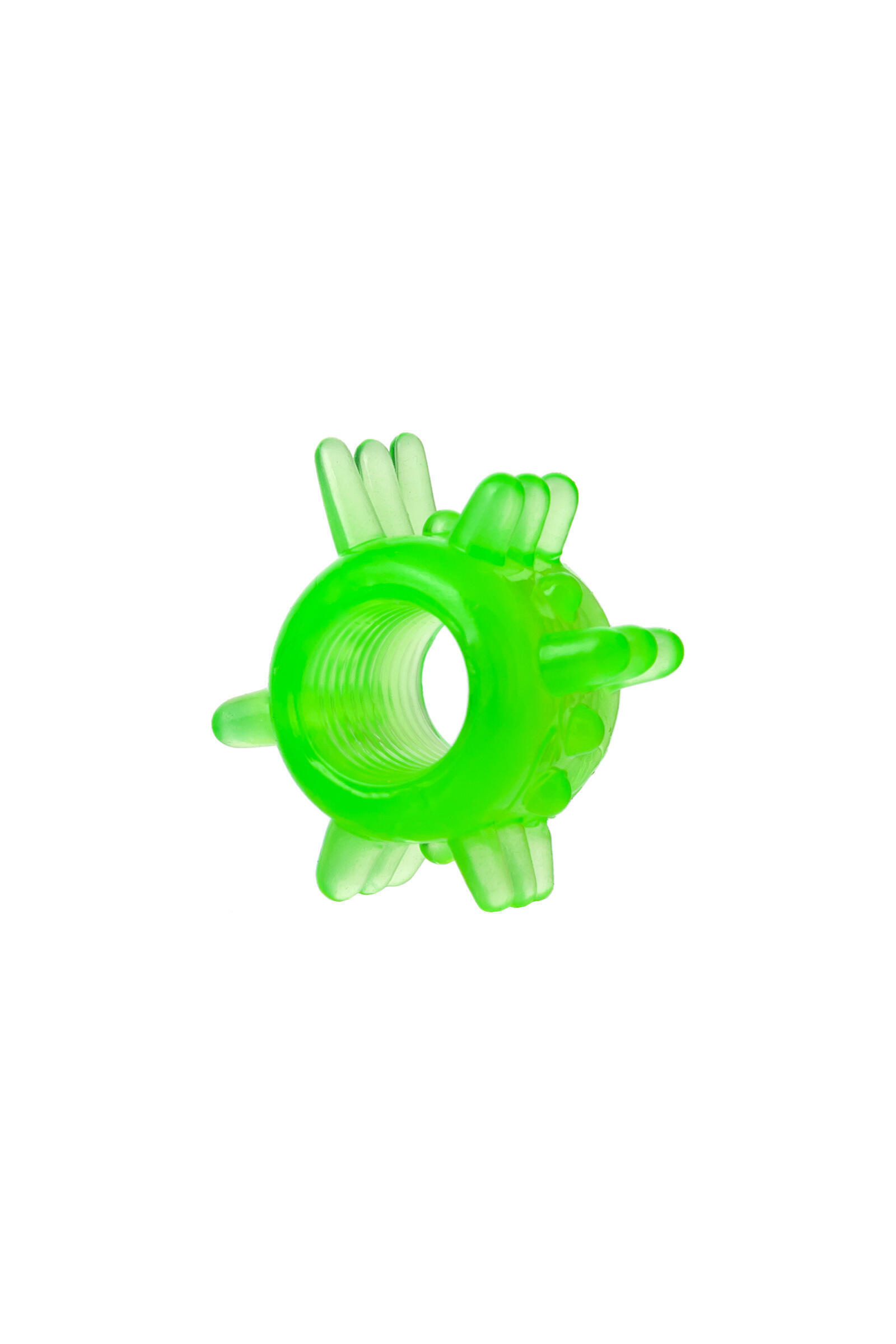 Набор колец на пенис Toyfa, зеленые, 6 шт