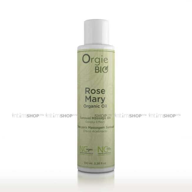 фото Органическое масло для массажа Orgie Bio Rosemary, розмарин, 100 мл