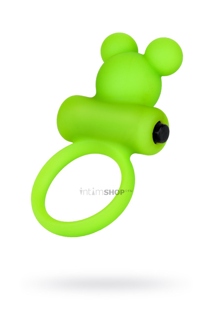 фото Виброкольцо на пенис Toyfa A-Toys, 8 см, зеленый
