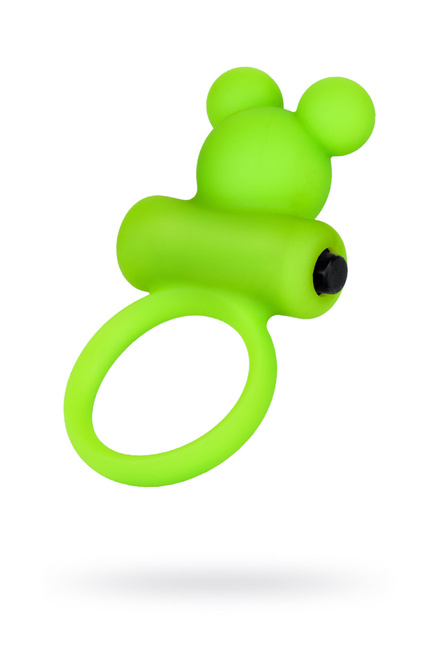 фото Виброкольцо на пенис Toyfa A-Toys, 8 см, зеленый