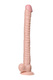 Фаллоимитатор Toyfa RealStick Nude, 40 см, телесный