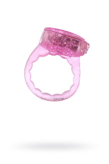 фото Виброкольцо Toyfa тонкое, розовое