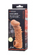 Насадка на член Kokos Cock Sleeve 007 L с подхватом мошонки, телесная