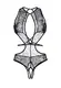Боди с доступом Erolanta Lydia, черное, 46-48