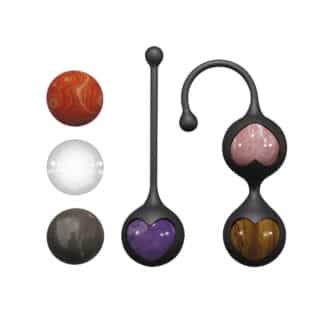 Набор вагинальных шариков Adrien Lastic Harmony Stones, разноцветные