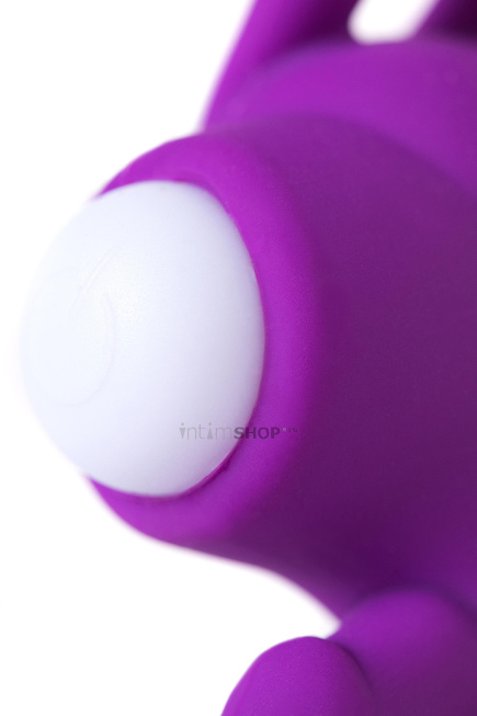 Эрекционное кольцо на пенис Jos Good Bunny, силикон, фиолетовый, 9 см от IntimShop