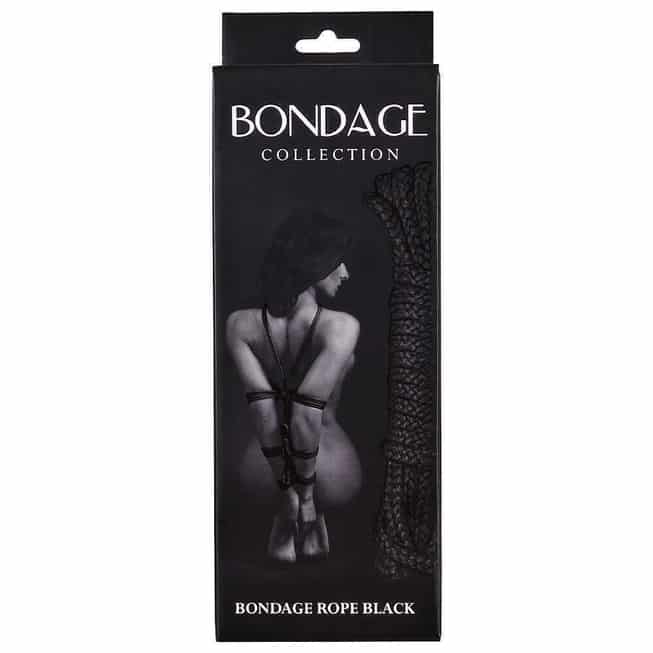 Веревка Bondage Collection Lola Toys, черная, 9 м от IntimShop