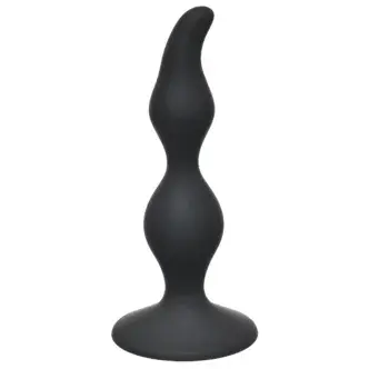 Анальная пробка Lola Games First Time Curved Anal Plug, чёрная