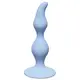 Анальная пробка Lola Games First Time Curved Anal Plug, голубая