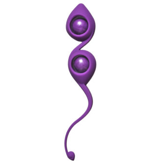 Вагинальные шарики Lola Toys Emotions Gi-Gi, фиолетовые