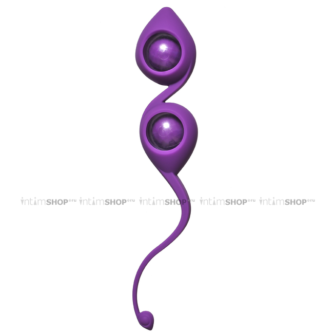 Вагинальные шарики Lola Toys Emotions Gi-Gi, фиолетовые