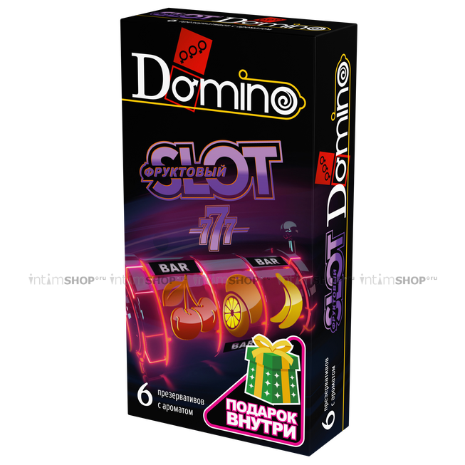 Презервативы Domino Premium фруктовый, 6 шт от IntimShop