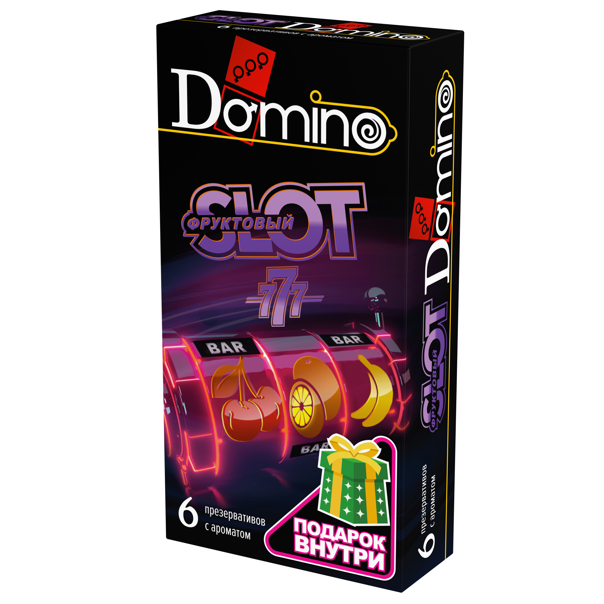 Презервативы Domino Premium фруктовый, 6 шт