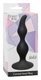 Анальная пробка Lola Games First Time Curved Anal Plug, чёрная