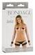 Набор для фиксации рук и бедер Lola Games Bondage Collection Thigh and Wrist Cuffs, черный