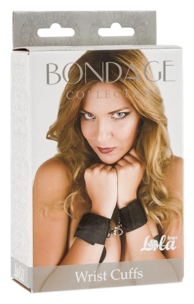 Наручники Lola Games Bondage Collection One Size, черные