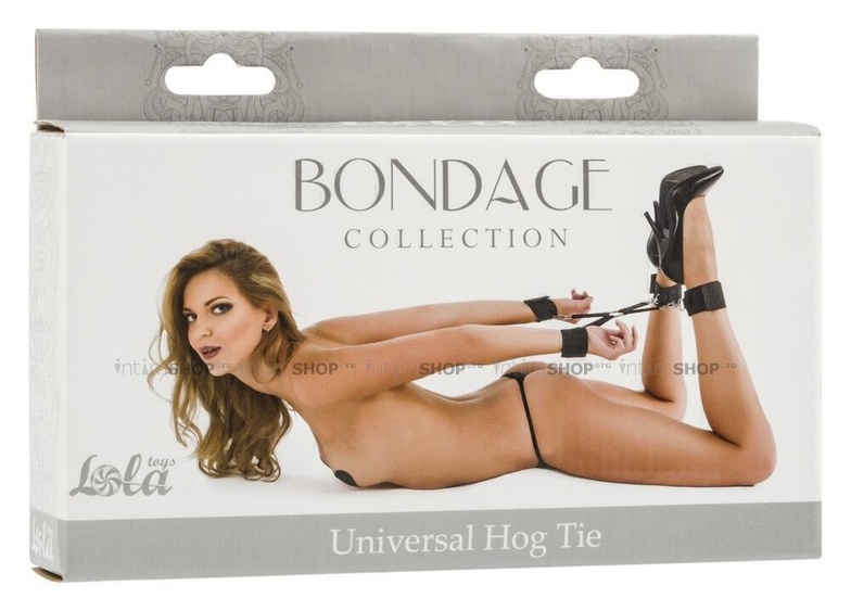 фото Фиксатор Lola Toys Bondage Collection Universal Hog Tie большой, черный