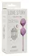 Вагинальные шарики Lola Games Love Story One Thousand and One Nights, сиреневые