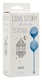 Вагинальные шарики Lola Games Love Story One Thousand and One Nights, голубые