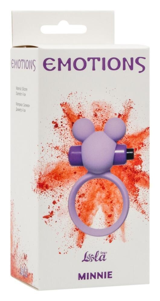 Виброкольцо Lola Toys Emotions Minnie, фиолетовое