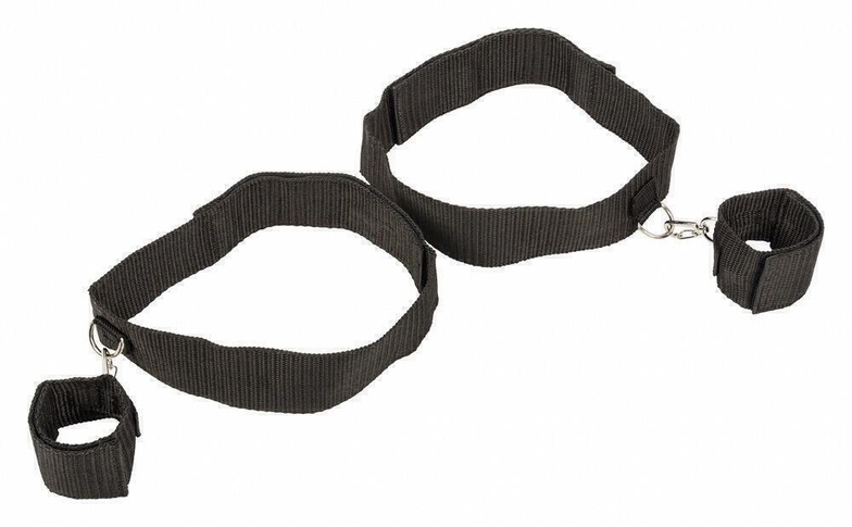 фото Оковы Lola Toys Bondage Collection Thigh and Wrist Cuffs, черный