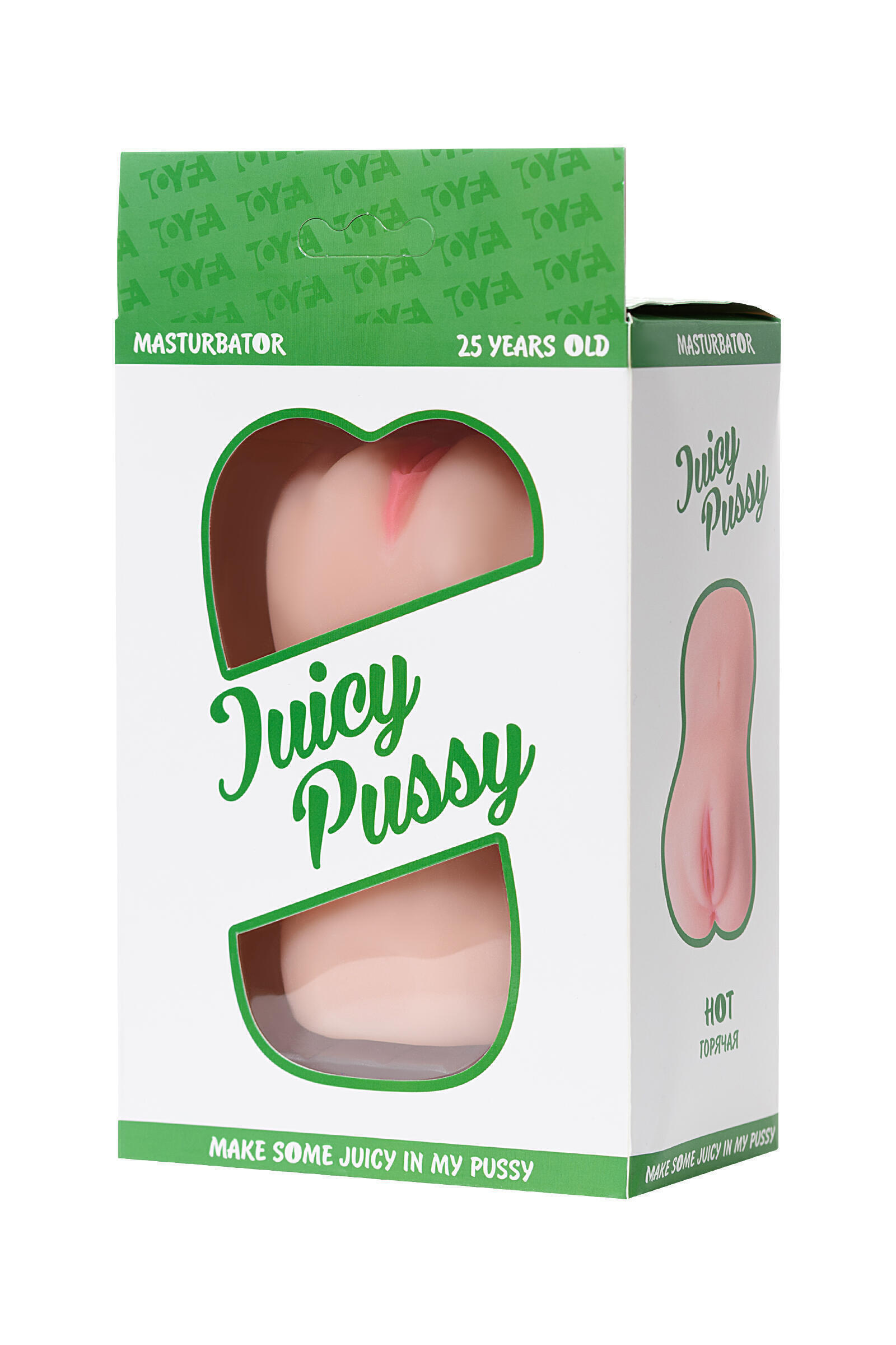 Мастурбатор вагина и анус Toyfa Juicy Pussy Hot, 25 лет, телесный