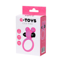 Виброкольцо на пенис Toyfa A-Toys, 7 см, розовый