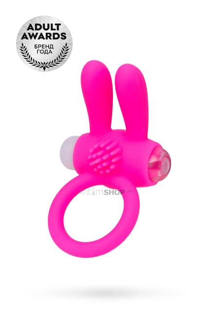 Виброкольцо Toyfa A-Toys, розовое - фото 1