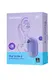 Вакуумный стимулятор клитора с вибрацией Satisfyer Pro To Go 2, фиолетовый