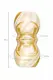 Мастурбатор MensMax Smart Gear Gold, белый