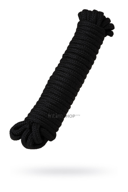 фото Веревка для бондажа Штучки-дрючки 10 м, черный