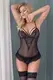 Боди SoftLine Collection Emily, черный, M/L