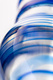 Фаллоимитатор двусторонний Sexus Glass со стимулирующим рельефом, бесцветный, 20,5 см