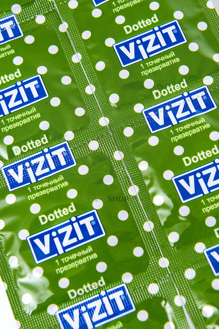 Презервативы Vizit Dotted, точечные, 12 шт