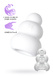 Мастурбатор с самолубрикацией MensMax Pucchi Combo 6.5 см, белый