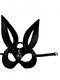 Маска-заяц БДСМ Арсенал Miss Bunny, черная