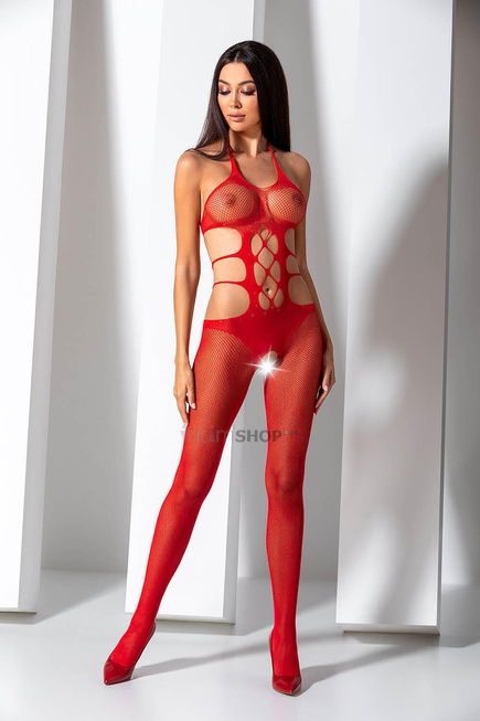 фото Боди Passion Erotic Line BS 084 Red, Красный, One size