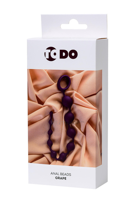 Анальная цепочка Toyfa ToDo Grape, фиолетовый от IntimShop
