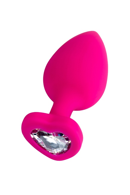 фото Анальная пробка ToDo Toyfa Diamond Heart, розовый