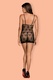 Сорочка Obsessive Jennifairy chemise, Чёрный, L/XL
