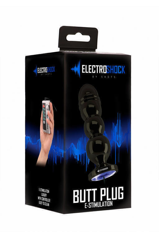 Анальная пробка с электростимуляцией Bold Butt Plug Shots Electroshock