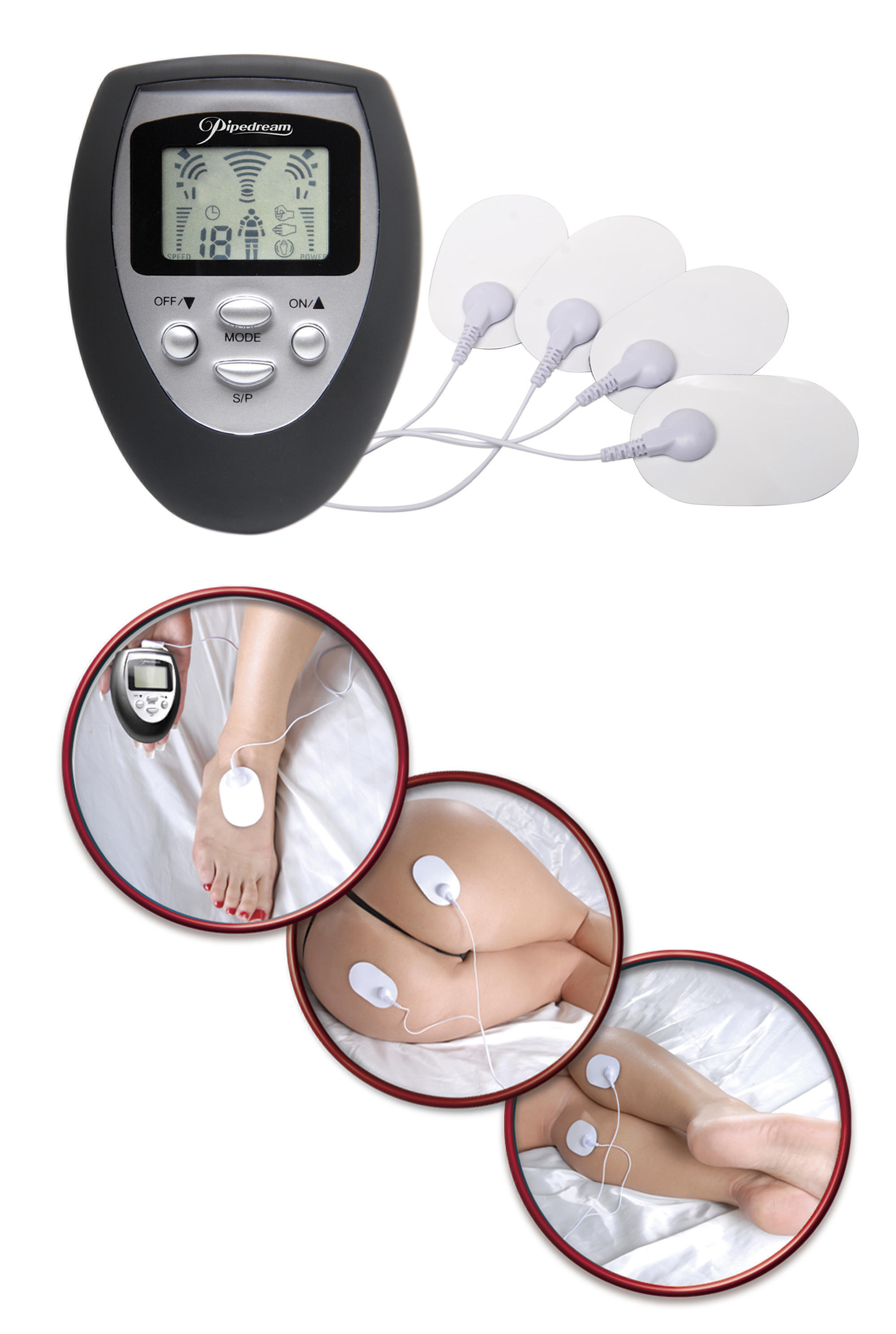 Электростимулятор PipeDream Fetish Fantasy Shock Therapy, белый