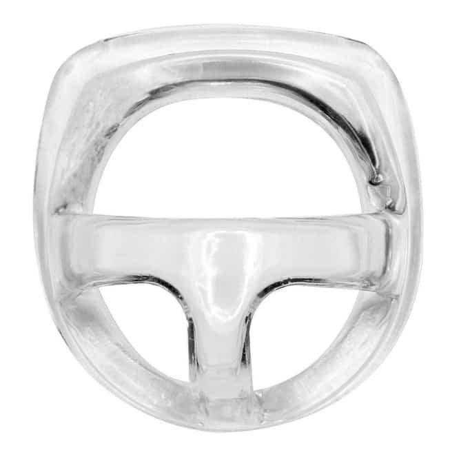 Эрекционное кольцо с разделителем мошонки Perfect Fit Armour Split прозрачное