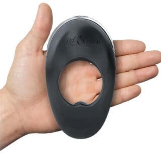 Эрекционное кольцо с вибрацией Hot Octopuss Atom Plus Cock Ring Black